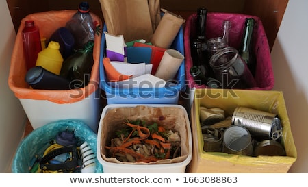 Stockfoto: Sorting Waste