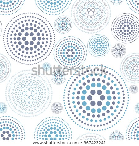 Foto d'archivio: Hand Drawn Circles Geometrical Abstract Seamless Pattern Violet Lilac Aubergine Lavender Colors