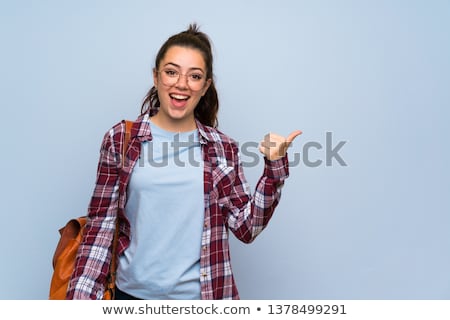 Stock photo: Teens Pointing