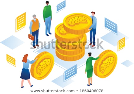 Stok fotoğraf: Intellectual Capital Concept Vector Illustration