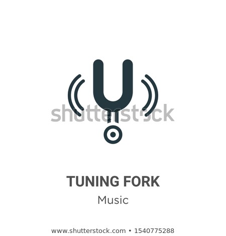 Stockfoto: Tuning Fork Icon