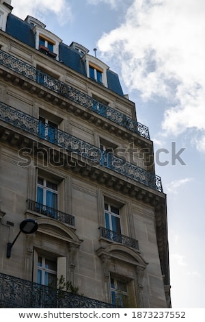 Stock photo: Exterior Of A Historical Townhouse In Paris