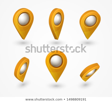 ストックフォト: Find Yellow Vector Icon Design