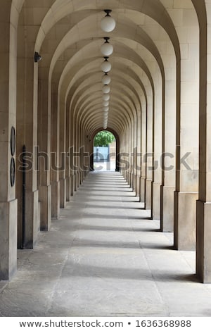 Stok fotoğraf: Arched Walkway