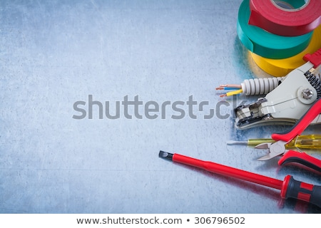 Сток-фото: Electrician Tools Wire Stripper