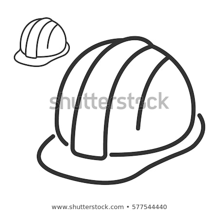 Stock photo: Miner Worker Icon Vector Outline Illustration