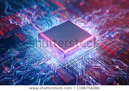 Foto stock: Abstract Motherboard