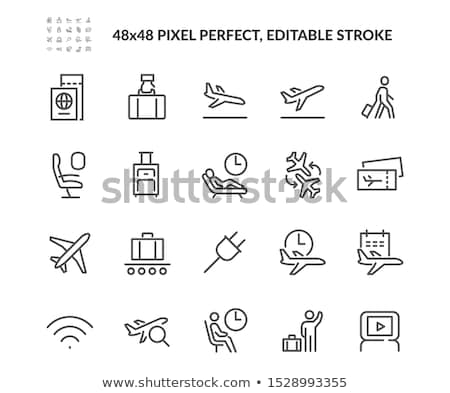 Foto stock: Case Icon Simple Illustration