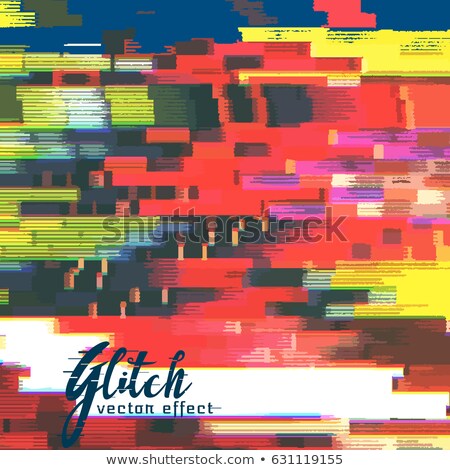 Foto stock: Glitch Failure Corupt Image Background