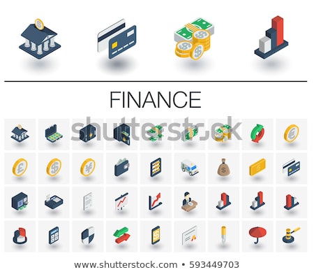 Stock foto: Dimensional Building As A Design Web Icons