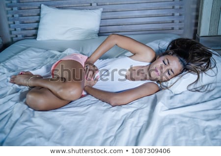 Stock photo: Girl With Menstrual Pains