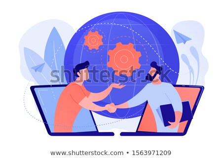 Stock photo: Technology Deal