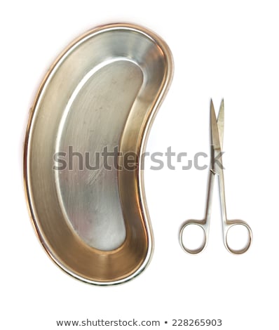 Stock photo: Tray Of Surgical Scissors