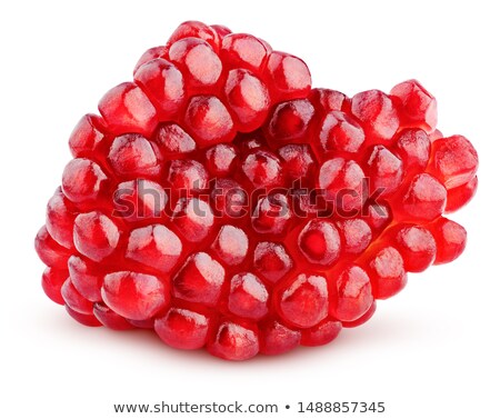 Stock photo: Single Fresh Red Pomegranate