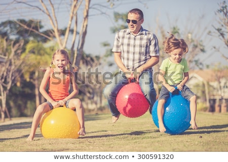 Stockfoto: Having Fun With Dad