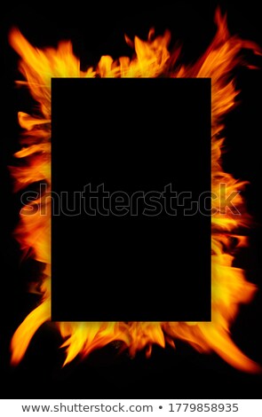 Stockfoto: Bright And Hot Fire