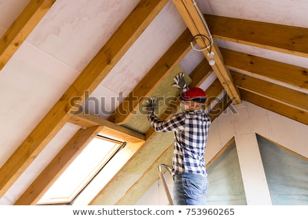 Сток-фото: Roof Insulation