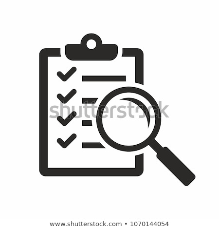 Сток-фото: Education Concept - Magnifying Glass