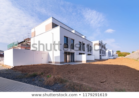 Stock foto: Construction Site Of New Home