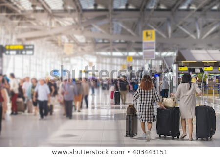 Foto d'archivio: Luggage Departures Airport