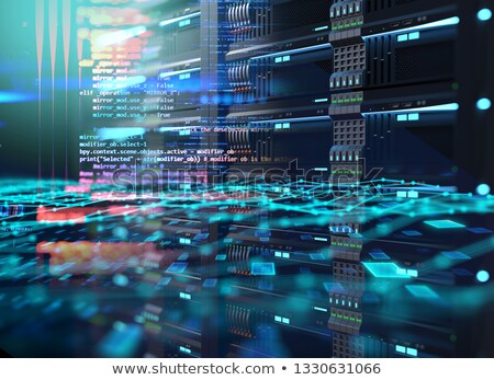 Foto stock: Super Powerful Computer