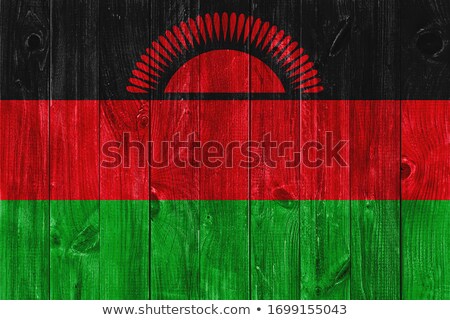 Stock photo: Grunge Flag The Malawi