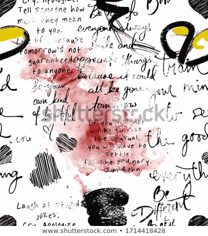 ストックフォト: Grunge Abstract Background With Handwrite Text For Design
