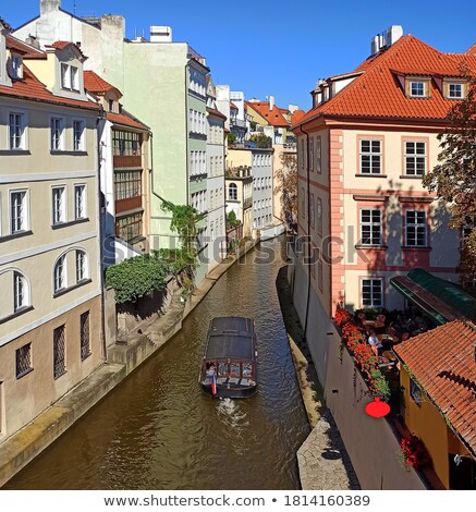 River Certovka In Historic Part Of Prague Сток-фото © Hamik