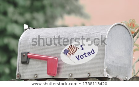 Stockfoto: Mail In Vote Concept