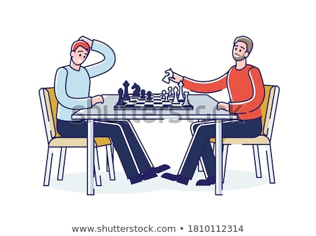 Foto stock: Chess Game