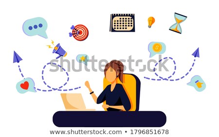 [[stock_photo]]: Worker With Multitasking Job