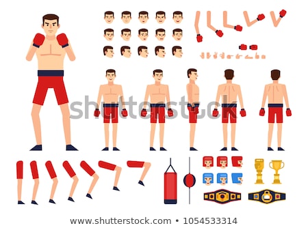 Stock photo: Male Boxing Fighter