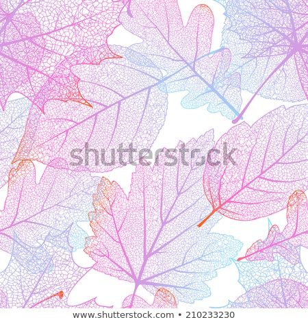 Stockfoto: Colorful Autumn Seamless Leaves Isolated Eps 10