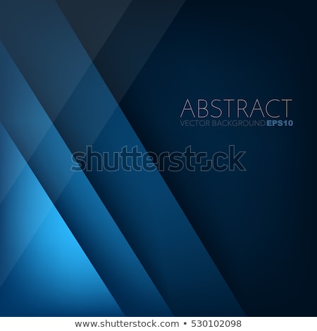 Сток-фото: Abstract Background With Overlapping Blue Cubes