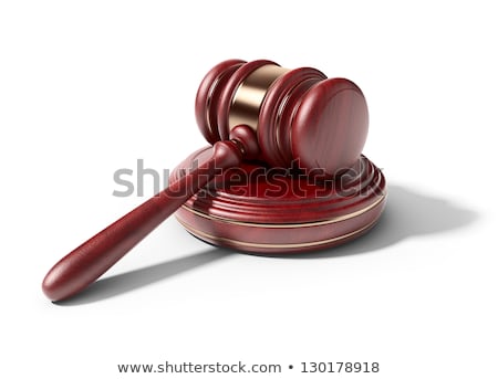 Stok fotoğraf: Wooden Gavel 3d