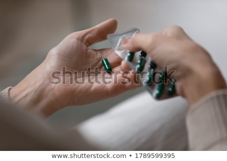 [[stock_photo]]: Cure For Alzheimer - Blister Pack Of Pills