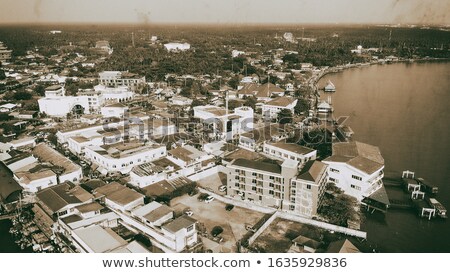 Stock fotó: Cityscape Of Paris With The Seine River And Residential Building