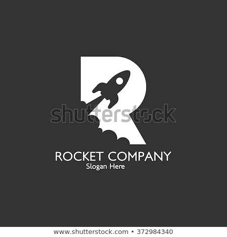 Stock fotó: Space Rocket Shuttle Ship Sign Logo Logotype Vector