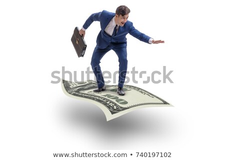 Businessman On A Flying Carpet Stock photo © Elnur