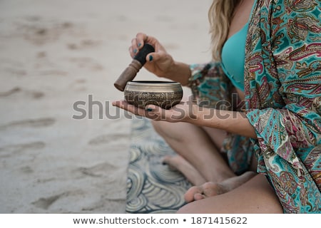 Stock foto: Blonde With Bowl