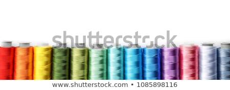 Stok fotoğraf: Spool Of Thread Sew Accessories