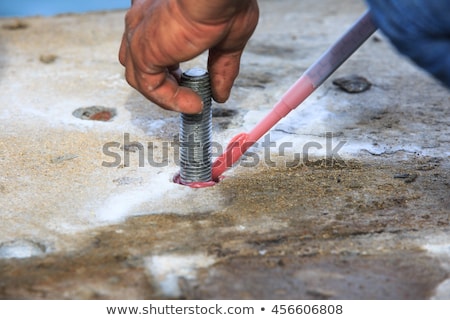 Stok fotoğraf: Anchoring In Concrete