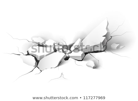 Stock foto: Cracks In The Ground