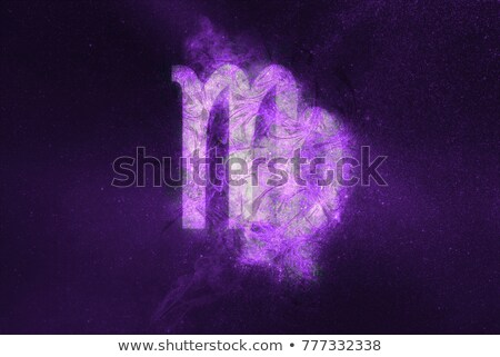 Foto stock: Virgo Zodiac Sign