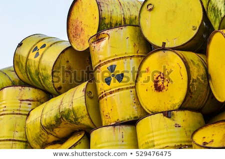 Stock fotó: Radioactive Waste