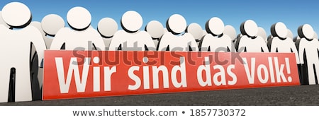 [[stock_photo]]: Mass Demonstration Concept Banner Header