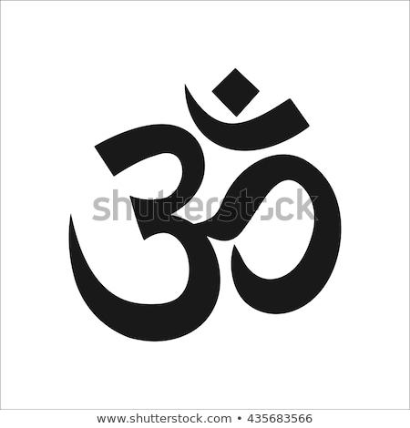 Stock photo: Aum Om Symbol