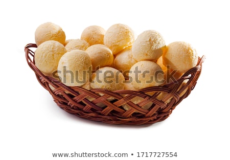 Сток-фото: Cheeses In Basket