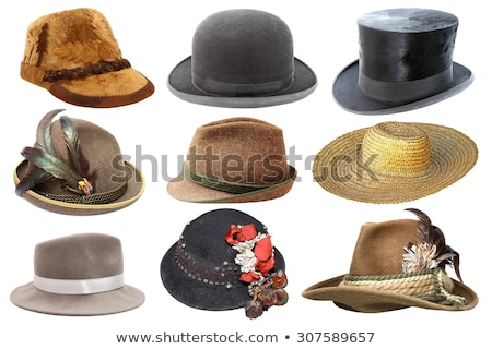 Brown Vintage Hat Foto stock © taviphoto