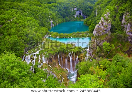 Stock photo: Plitvice Lakes Of Croatia